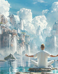 Fantastic Wallpaper - Meditation in the Clouds