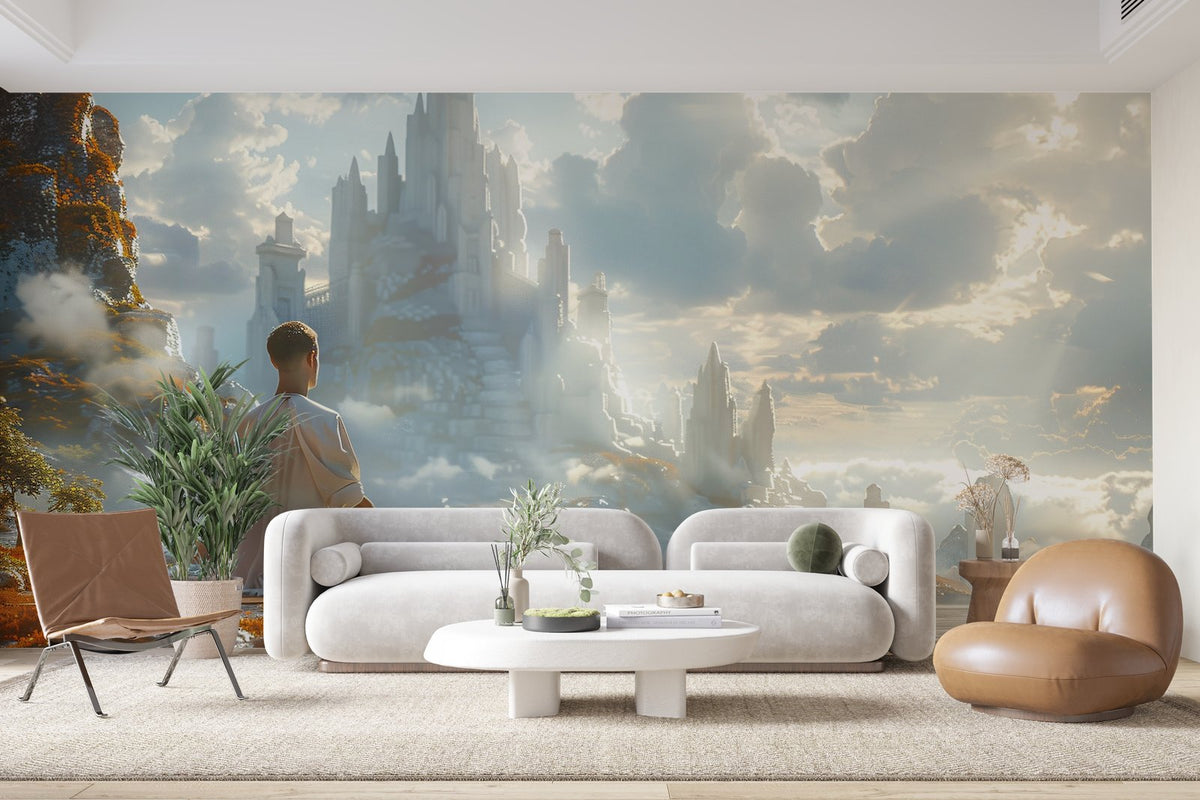 Papier peint 1291 - mockup chambre