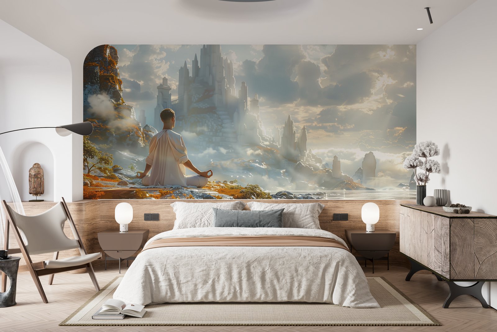 Papier peint 1291 - mockup salon