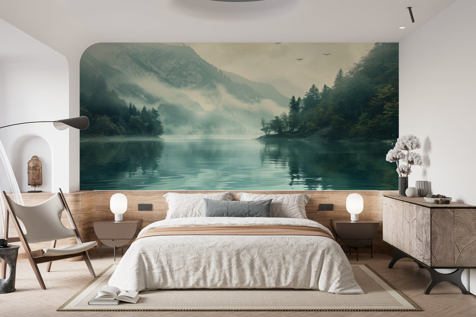 Papier peint 1292 - mockup salon