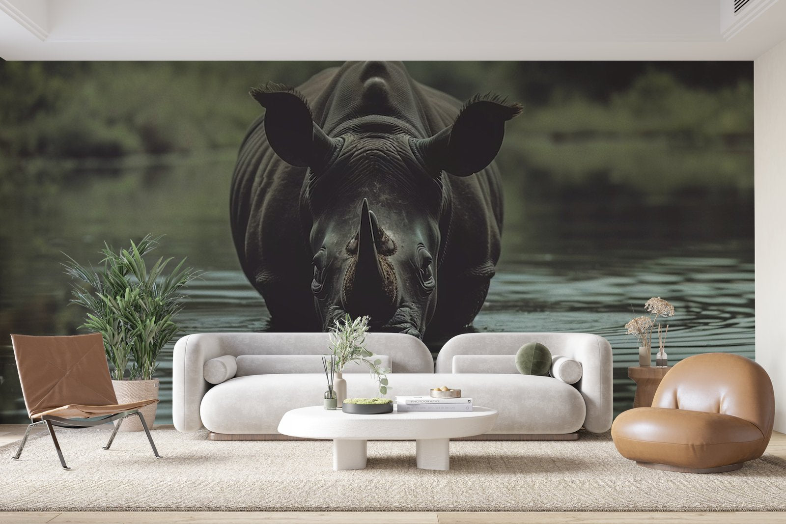 Papier peint 1293 - mockup chambre