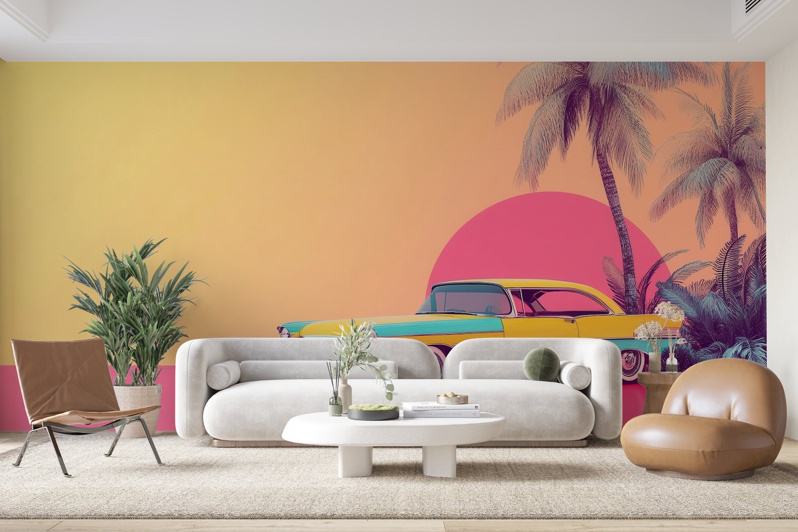 Papier peint 1296 - mockup chambre