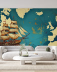 Papier peint 1297 - mockup chambre
