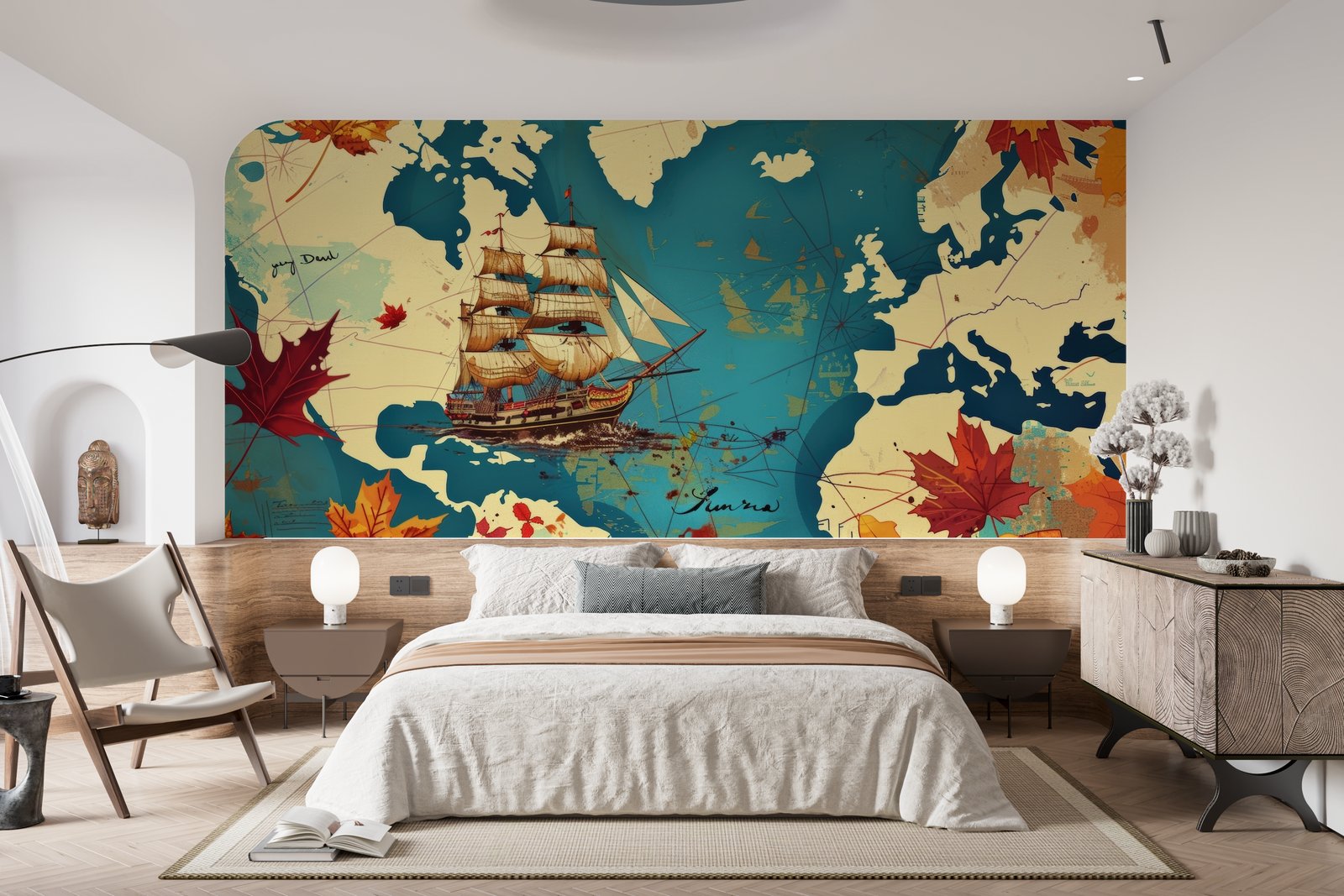 Papier peint 1297 - mockup salon