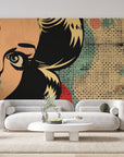 Papier peint 1298 - mockup chambre