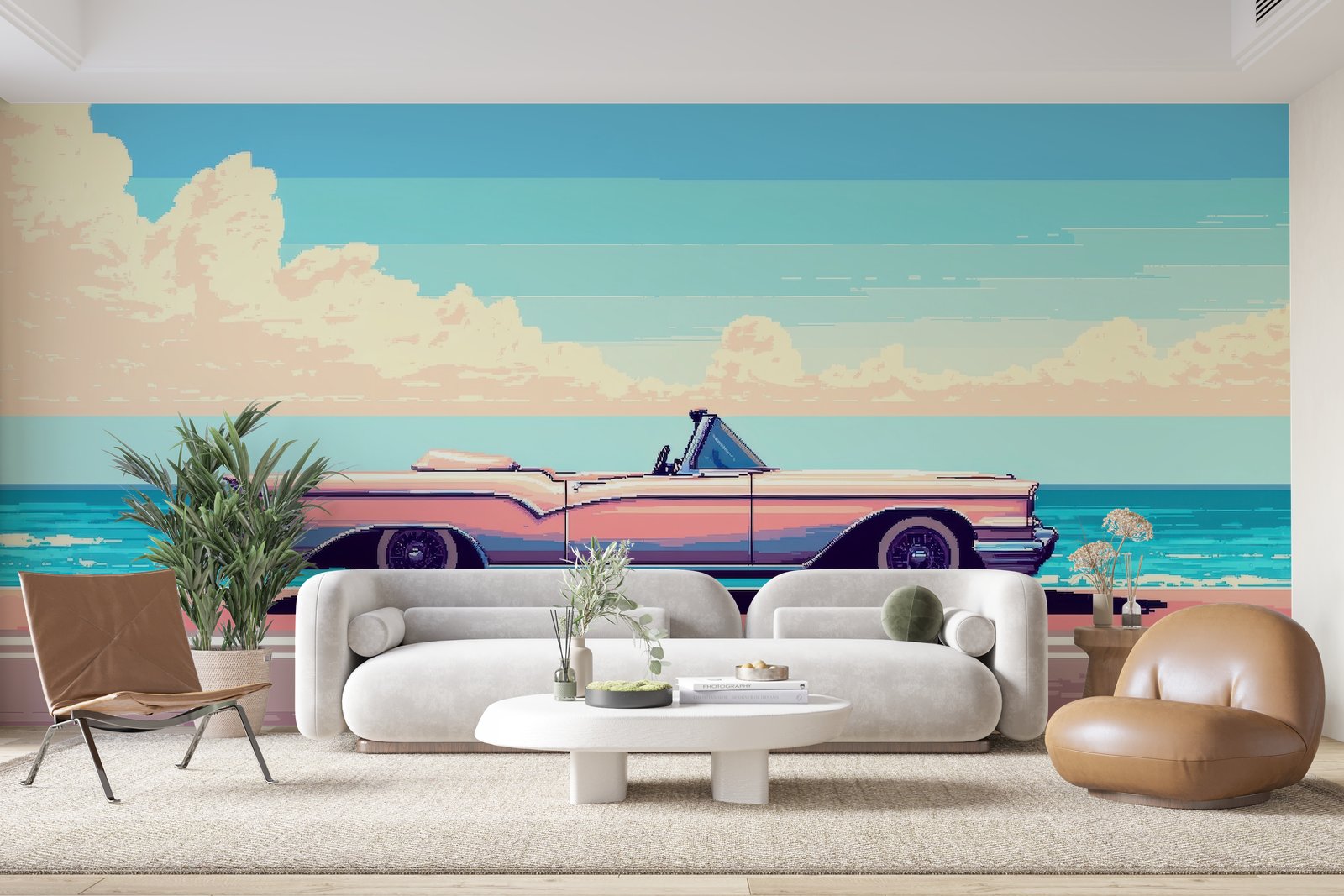 Papier peint 1299 - mockup chambre