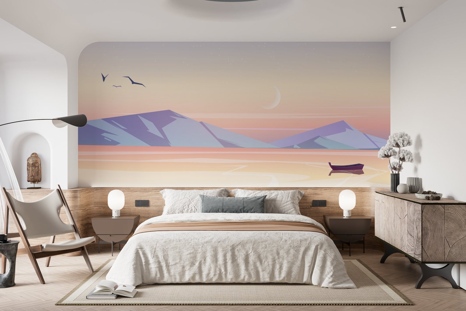 Papier peint 13 - mockup salon