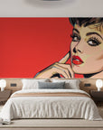 Papier peint 1308 - mockup salon