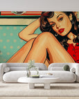 Papier peint 1310 - mockup chambre