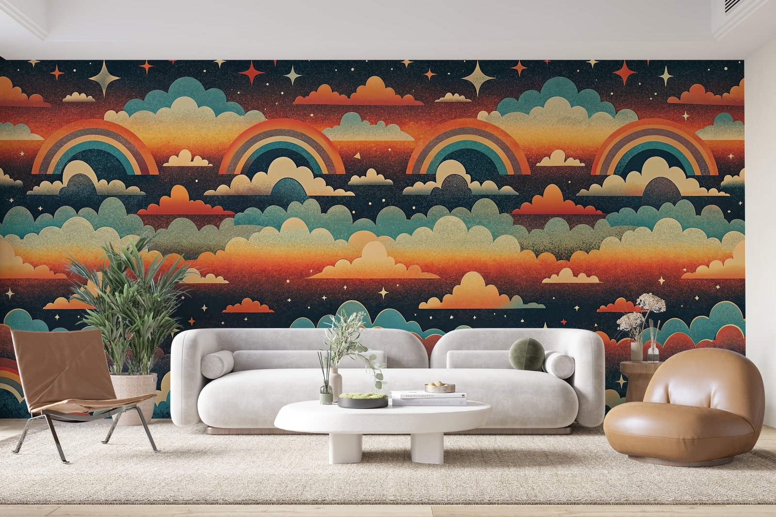 Papier peint 1312 - mockup chambre