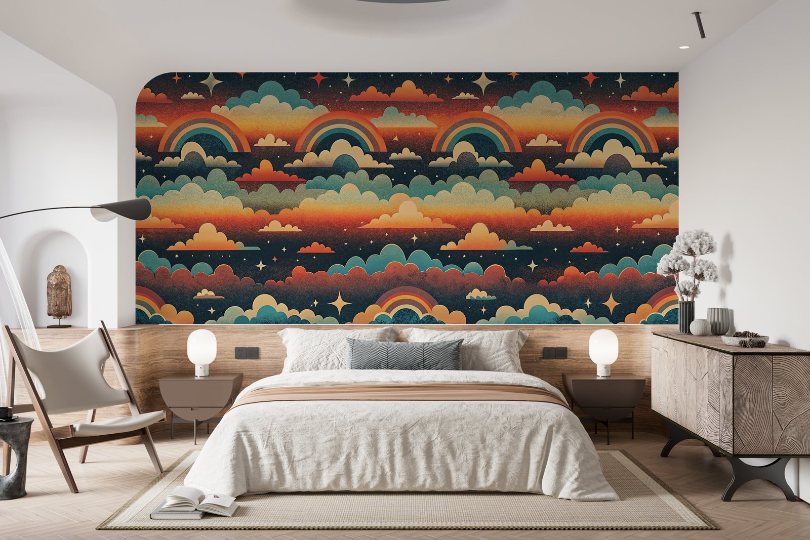 Papier peint 1312 - mockup salon