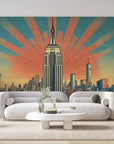 Papier peint 1313 - mockup chambre
