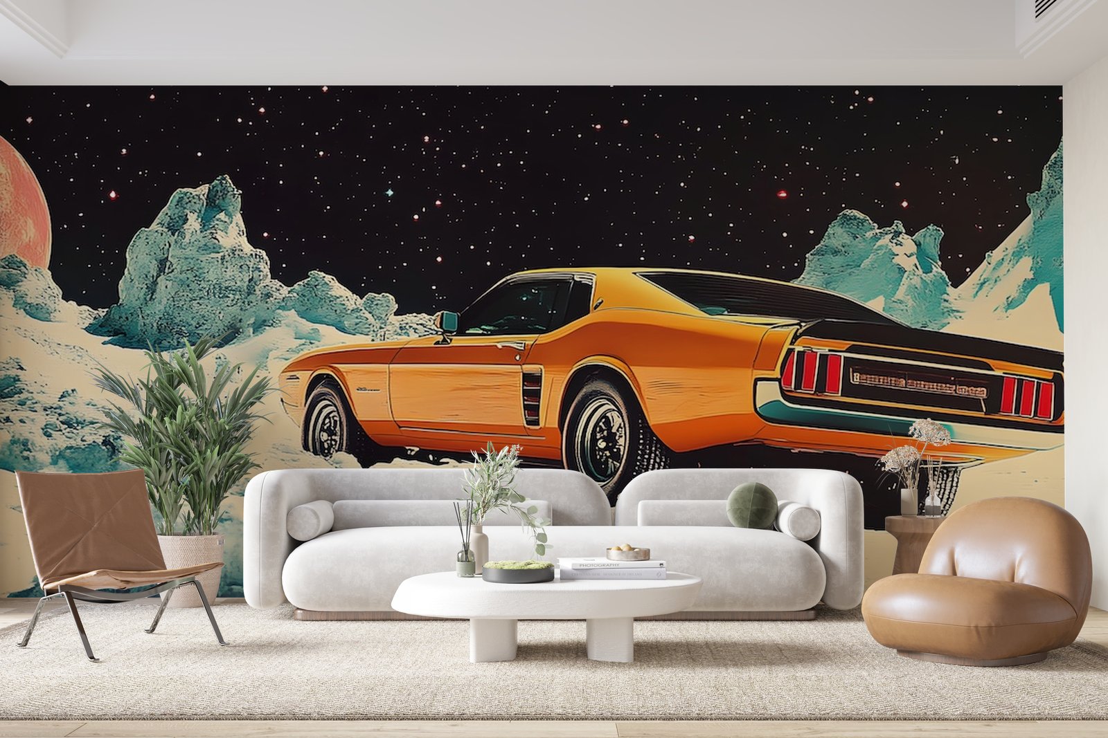 Papier peint 1324 - mockup chambre