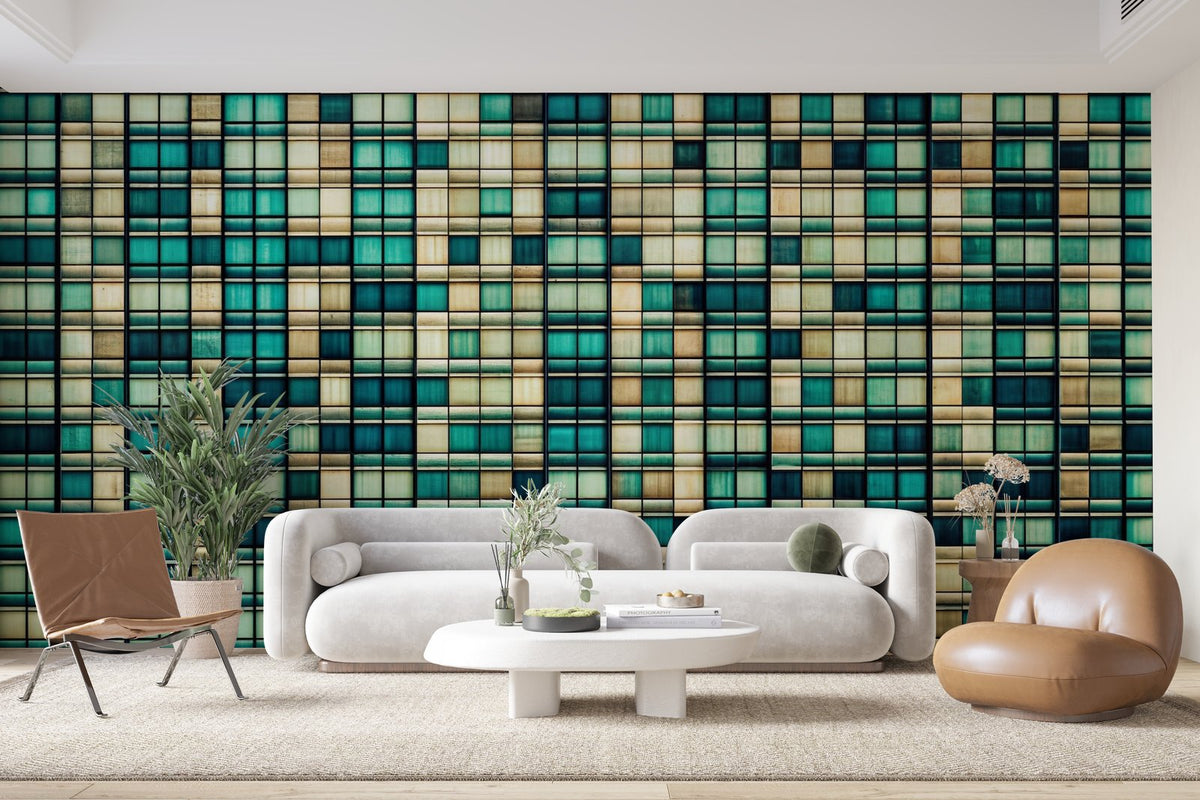 Papier peint 1326 - mockup chambre