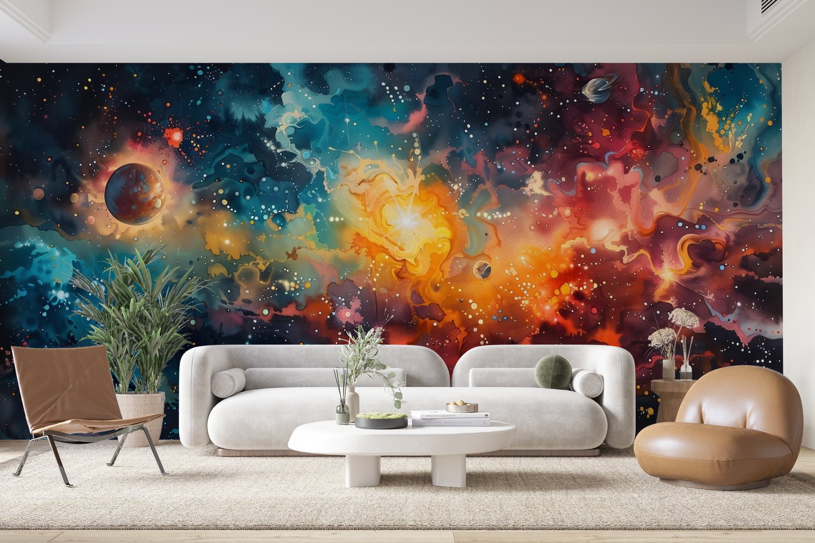 Papier peint 1334 - mockup chambre