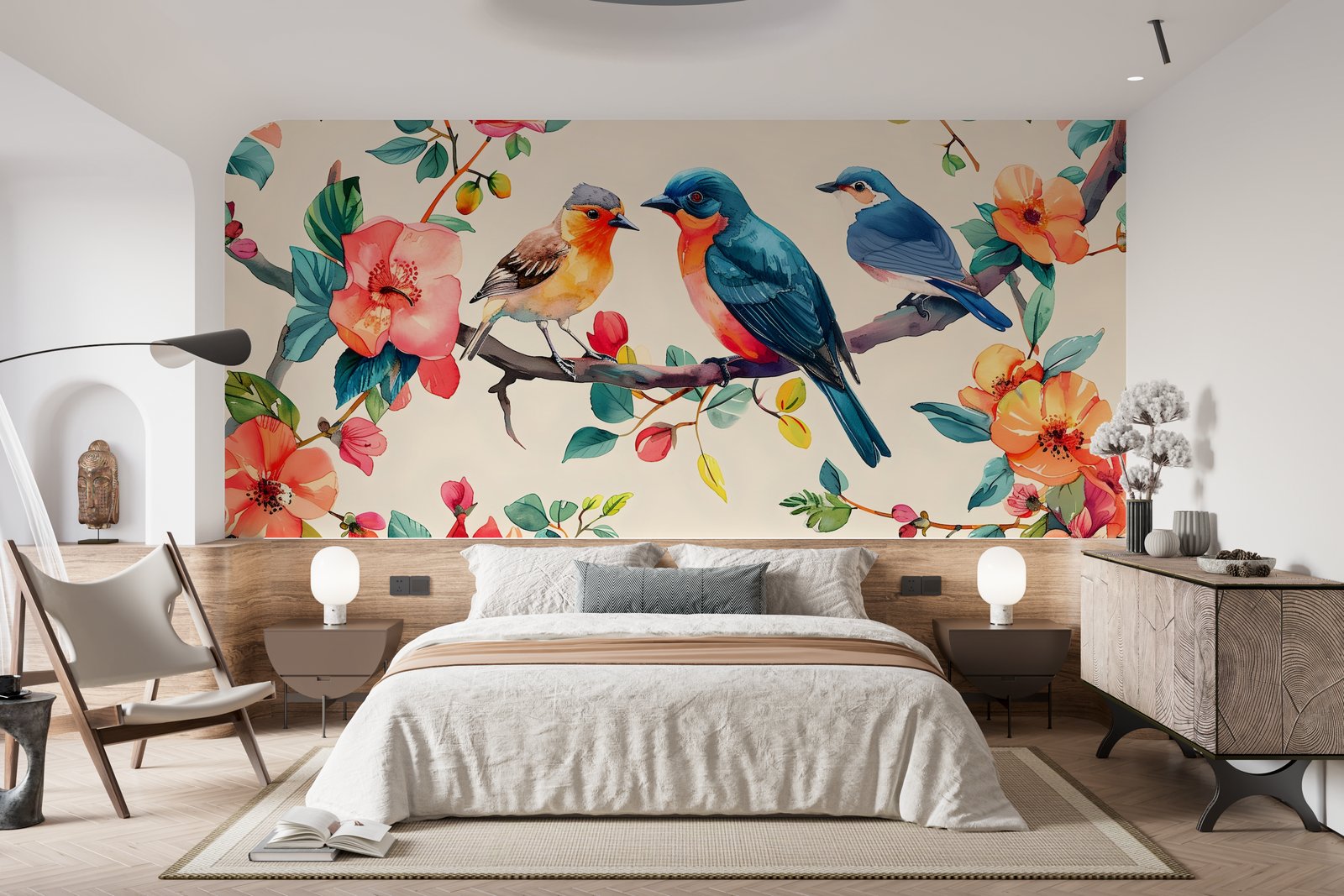 Papier peint 1345 - mockup salon