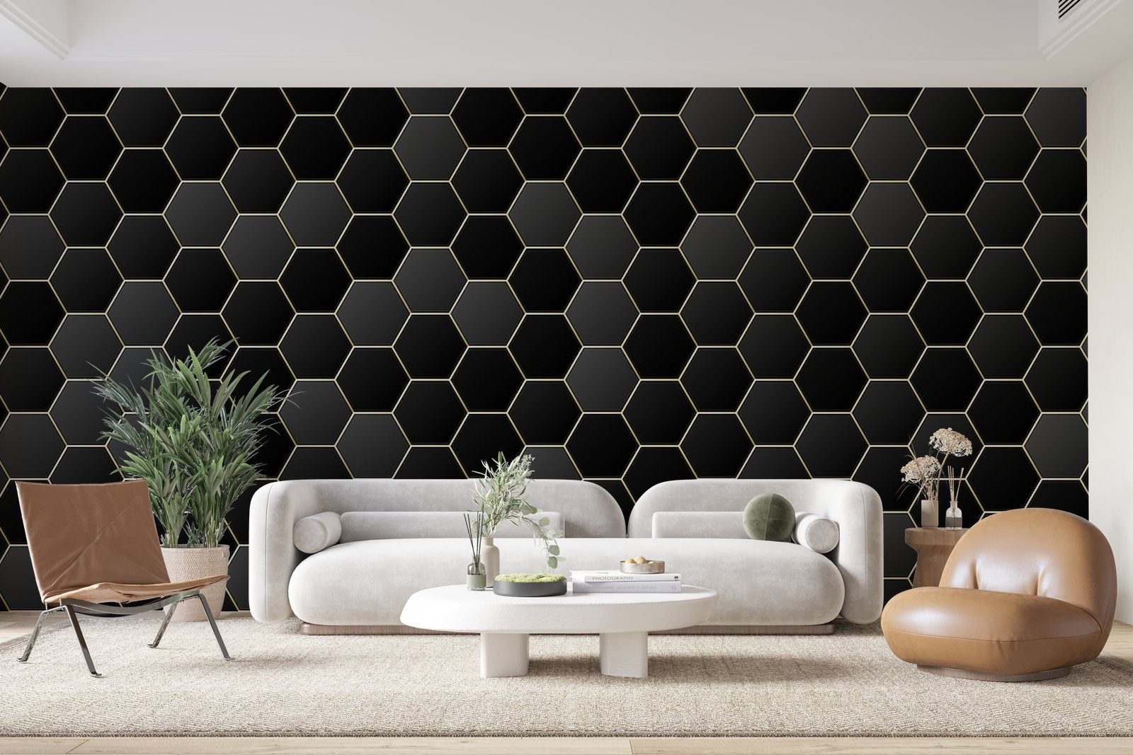 Papier peint 135 - mockup chambre