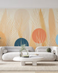 Papier peint 1350 - mockup chambre