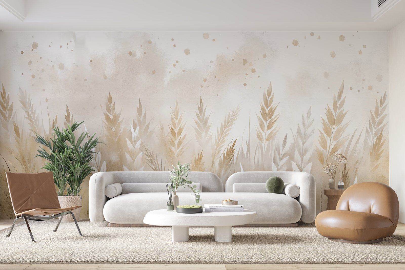 Papier peint 1357 - mockup chambre