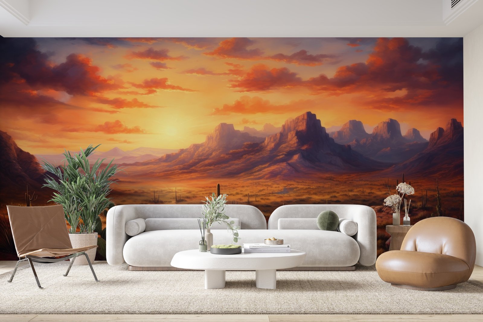 Papier peint 1361 - mockup chambre