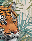 Papier Peint Animaux - Tigre dans la Jungle