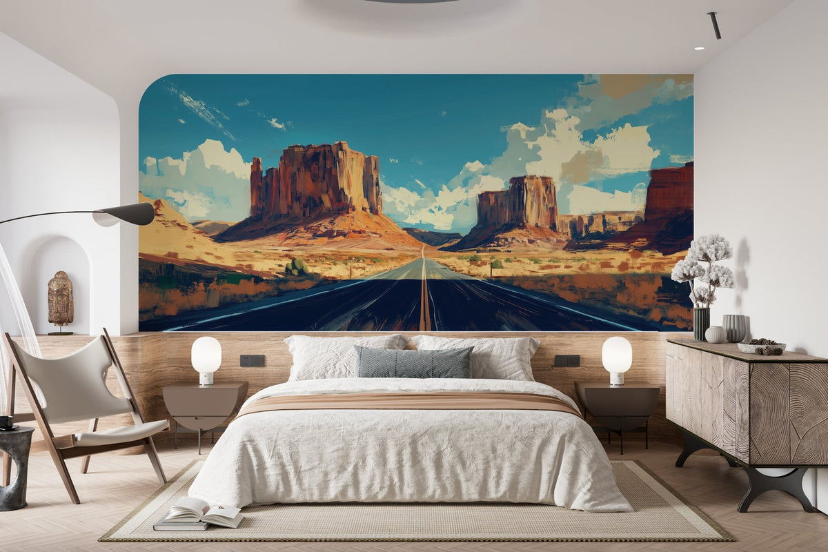 Papier peint 1363 - mockup salon