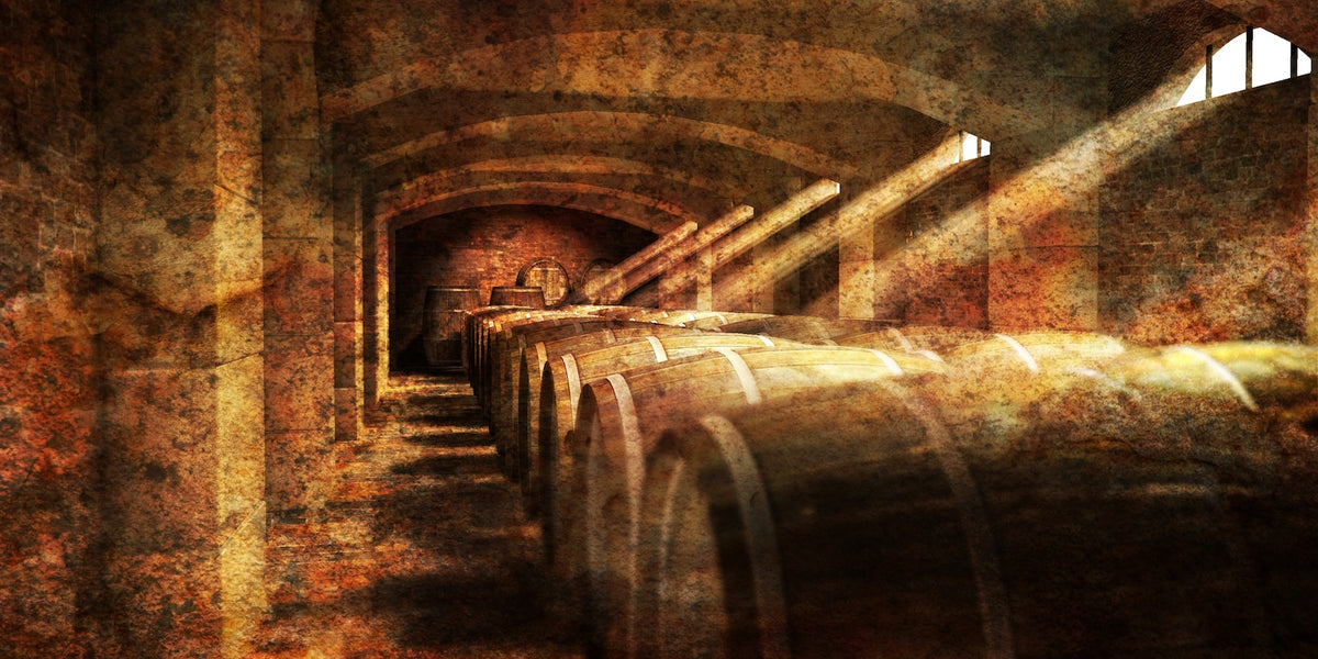 Wallpaper Illustration - Stone Tunnel