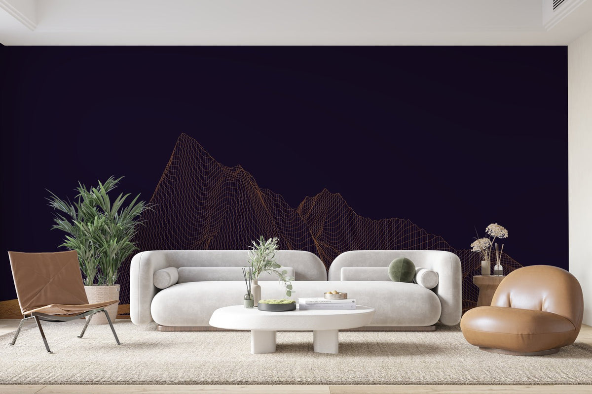 Papier peint 1367 - mockup chambre