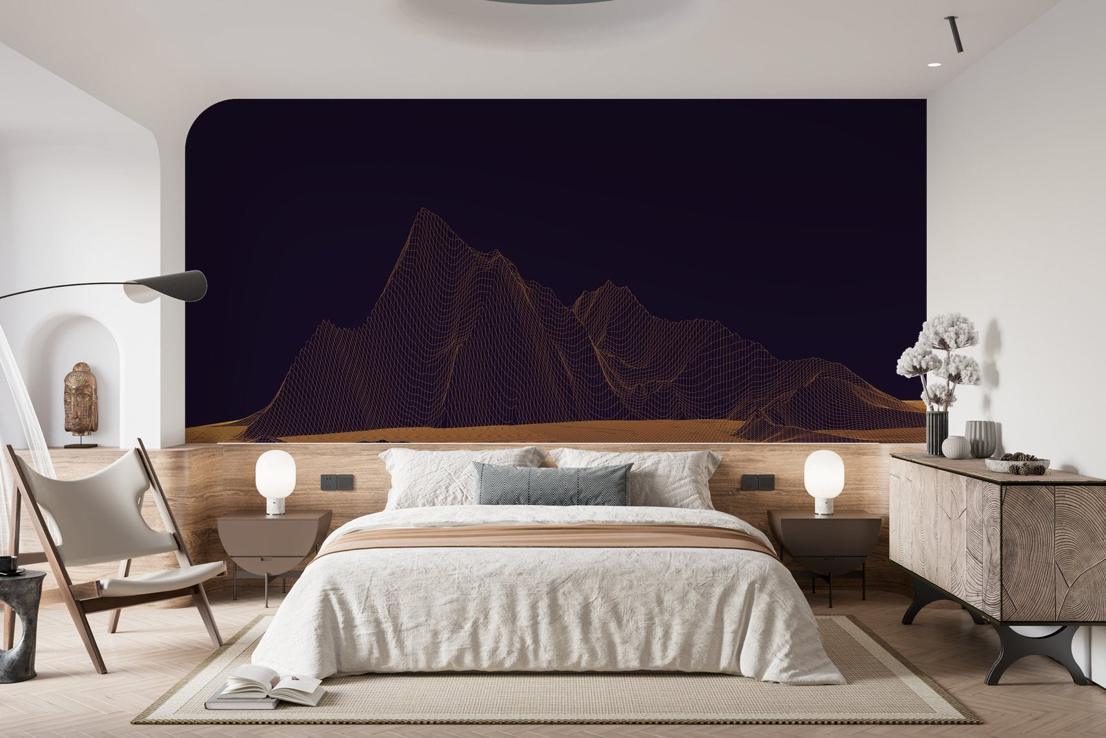 Papier peint 1367 - mockup salon