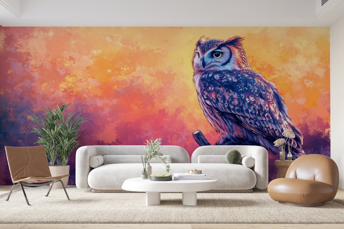 Papier peint 1368 - mockup chambre