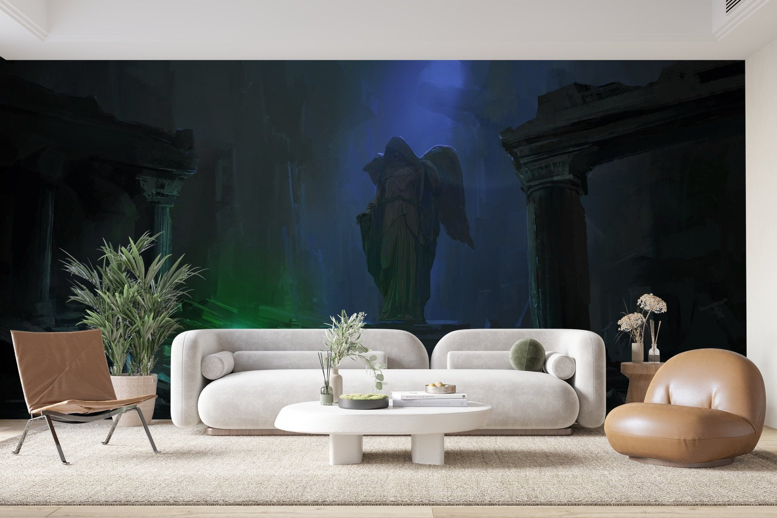 Papier peint 1369 - mockup chambre