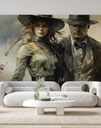 Papier peint 1370 - mockup chambre