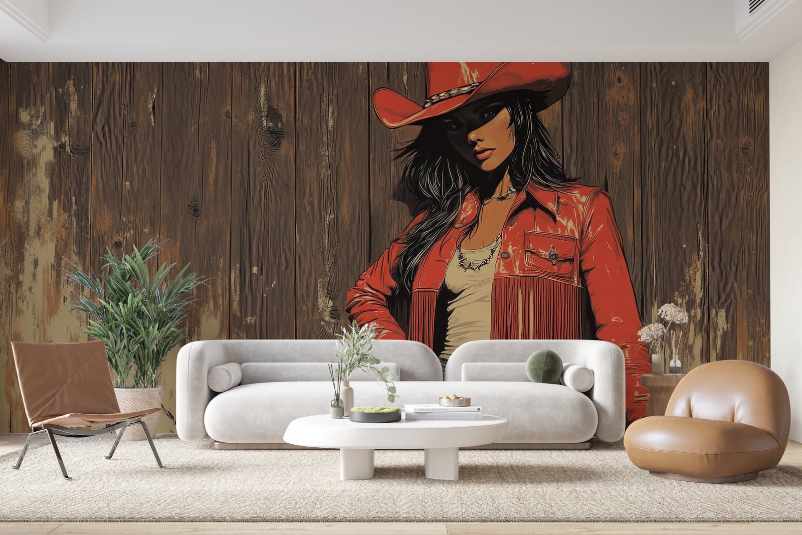 Papier peint 1371 - mockup chambre