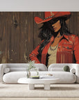Papier peint 1371 - mockup chambre