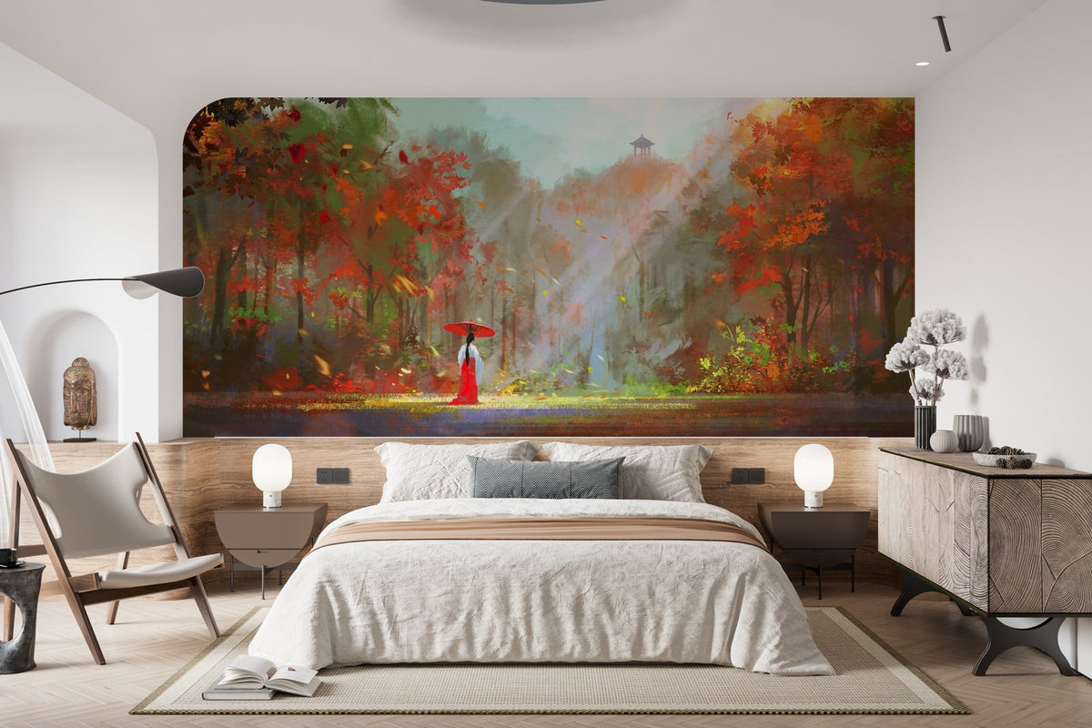 Papier peint 1372 - mockup salon