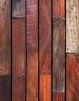 Wood Wallpaper - Brown Vertical Planks