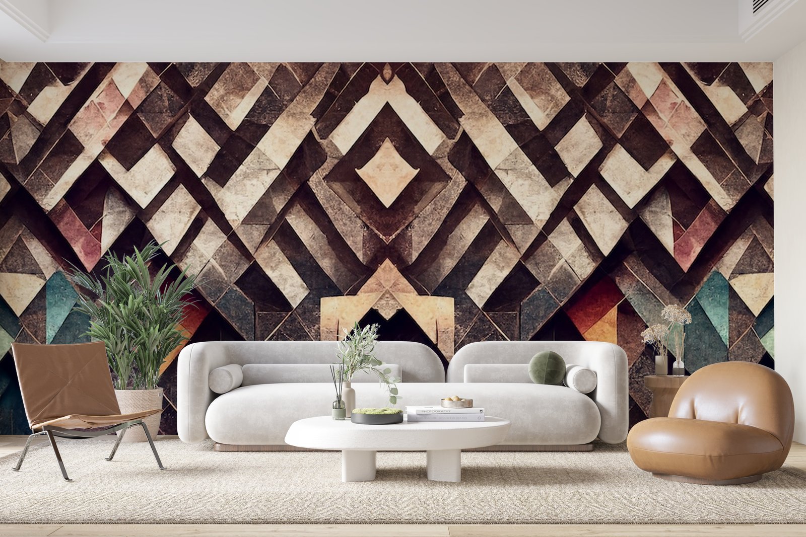 Papier peint 1379 - mockup chambre