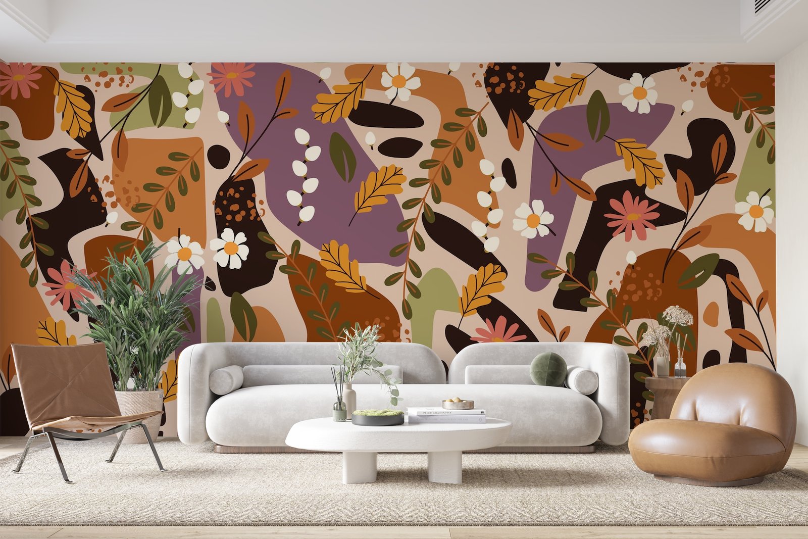 Papier peint 138 - mockup chambre