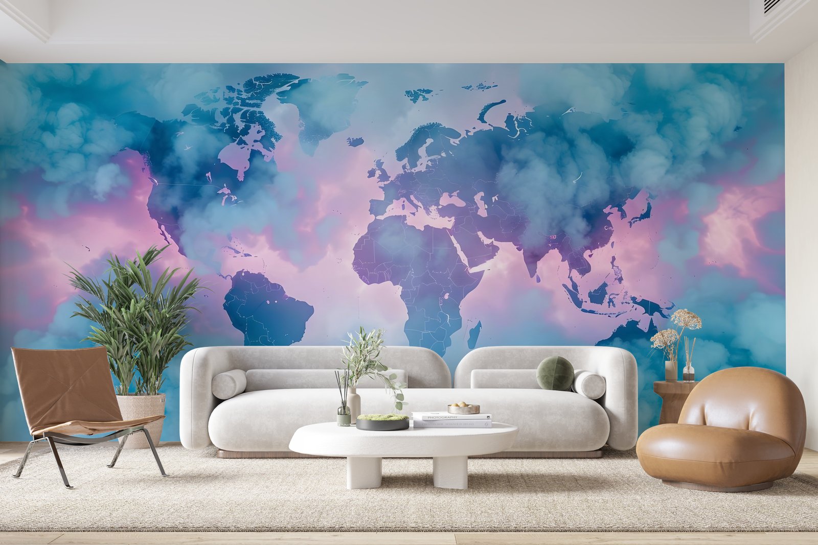Papier peint 1380 - mockup chambre