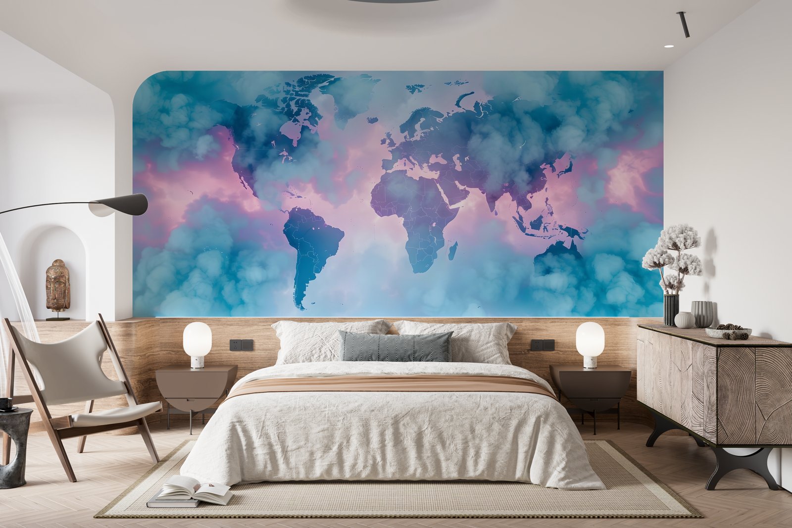 Papier peint 1380 - mockup salon