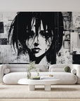 Papier peint 1383 - mockup chambre