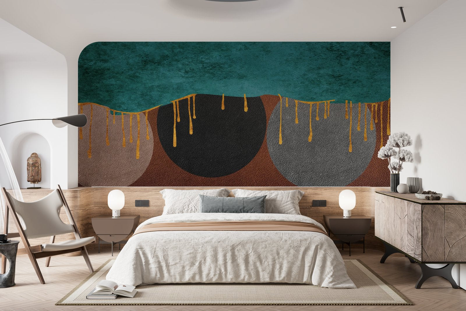 Papier peint 1385 - mockup salon