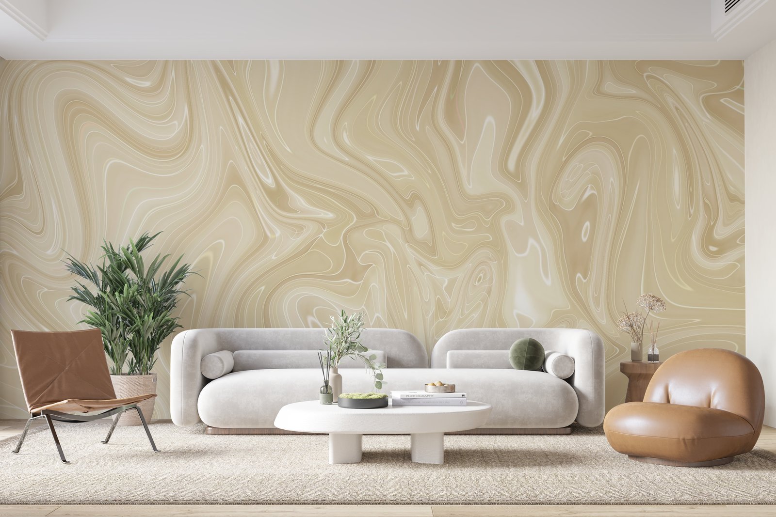 Papier peint 1386 - mockup chambre