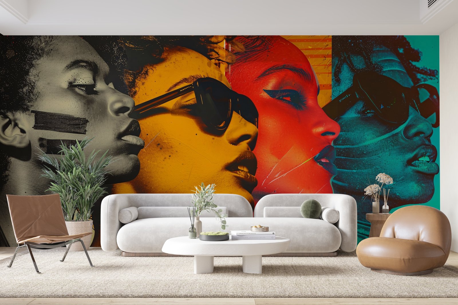 Papier peint 1389 - mockup chambre
