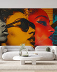 Papier peint 1389 - mockup chambre