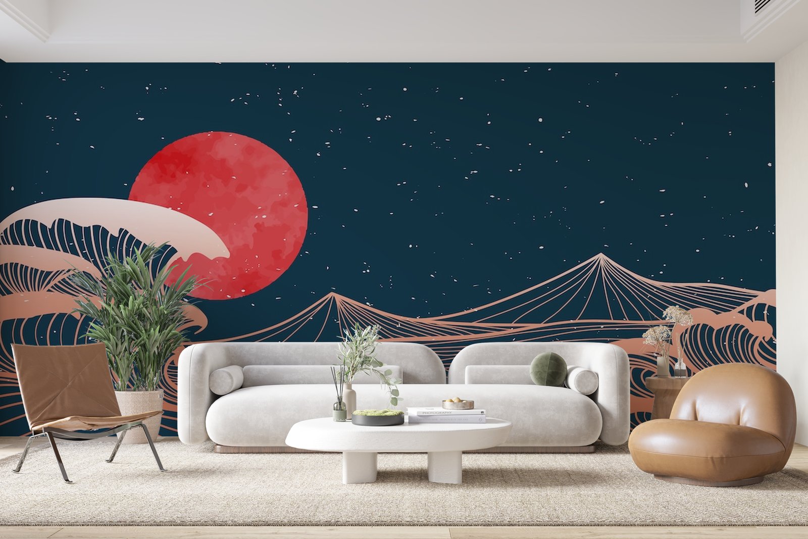 Papier peint 139 - mockup chambre