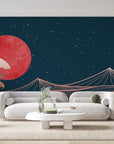Papier peint 139 - mockup chambre