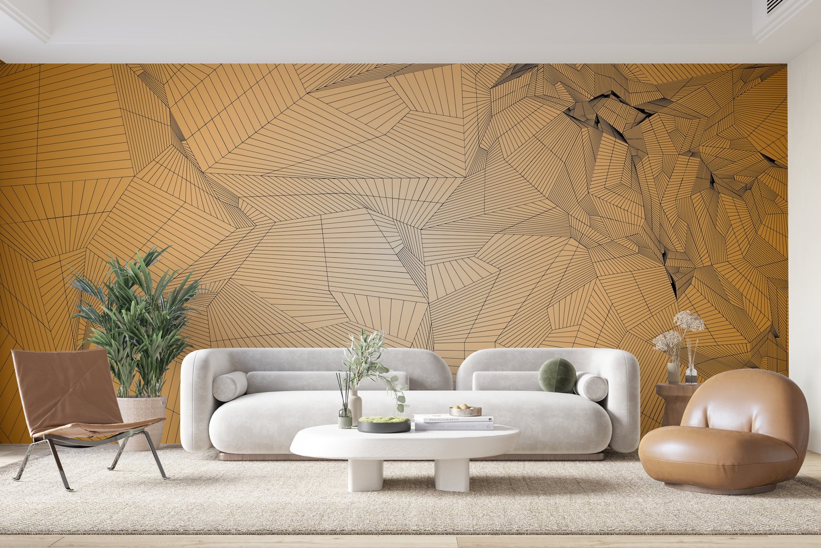 Papier peint 143 - mockup chambre
