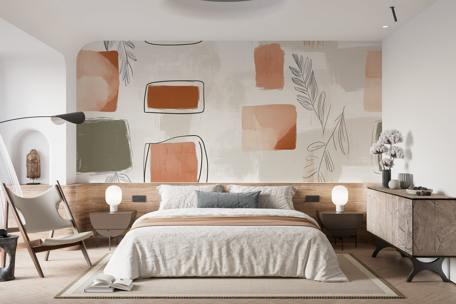 Papier peint 145 - mockup salon