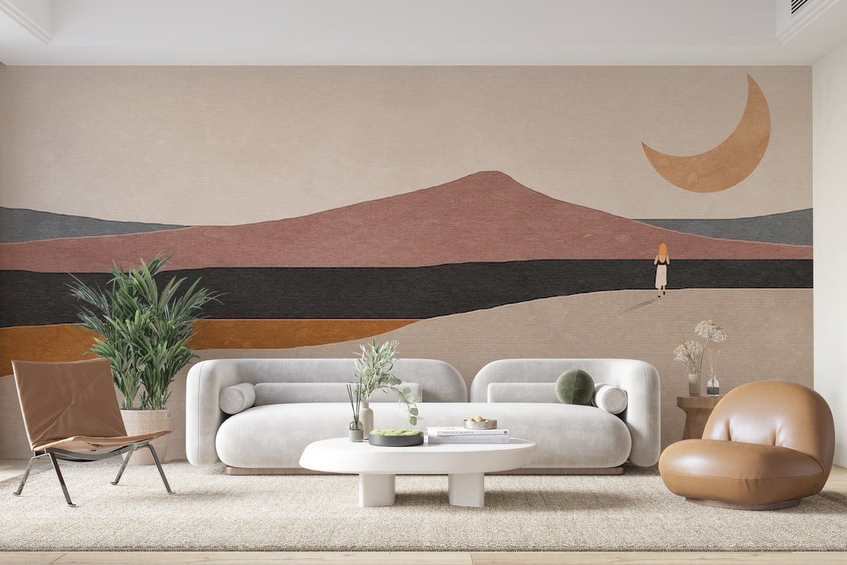 Papier peint 146 - mockup chambre